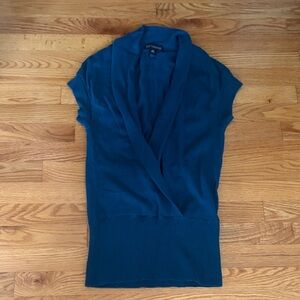 Banana Republic Luxury Cashmere Blend Deep Teal Sweater